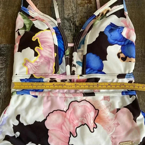 Sunseeker Australia | Plunging Floral One  Piece - Picture 9 of 13